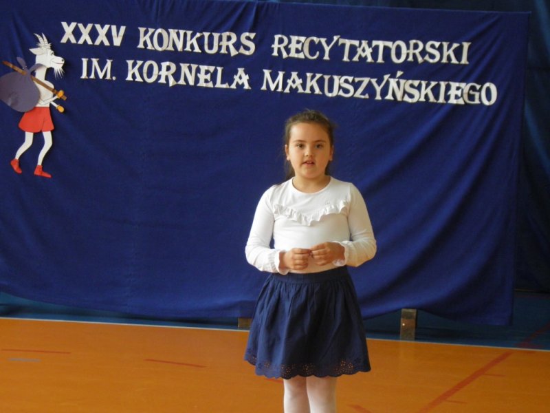 Konkurs recytatorski im. K. Makuszyńskiego 